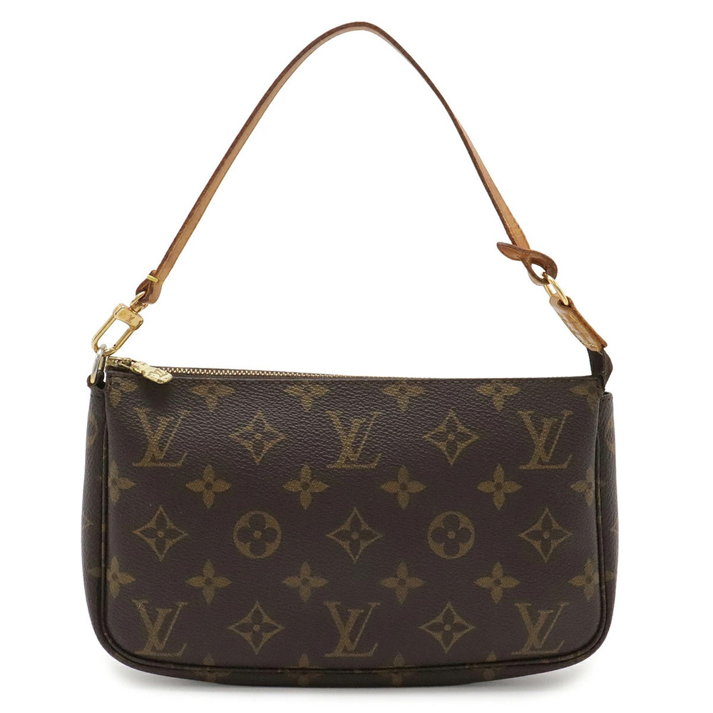 LOUIS VUITTON Monogram Pochette Accessoires Accessory Pouch Clutch Handbag Bag